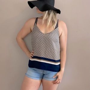 H&M Printed Tank Top (size 10)